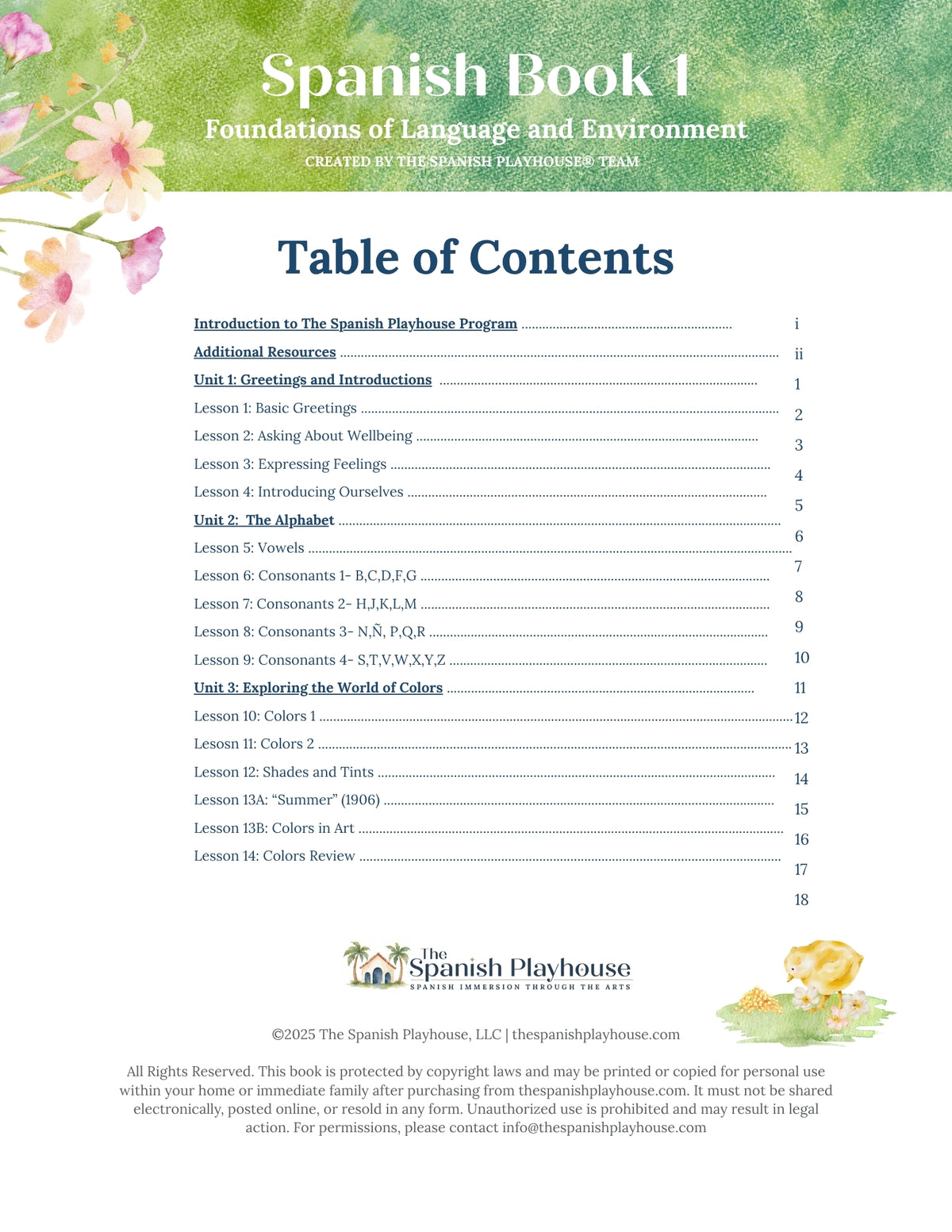 Spanish & Early Education: All Three Courses